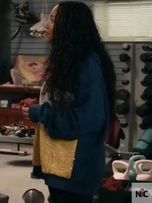 The Equalizer S5 Laya DeLeon Hayes Color Blocked Hoodie