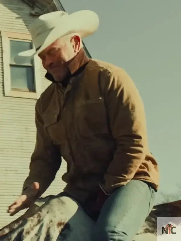 The Last Rodeo 2025 Neal McDonough Brown Jacket