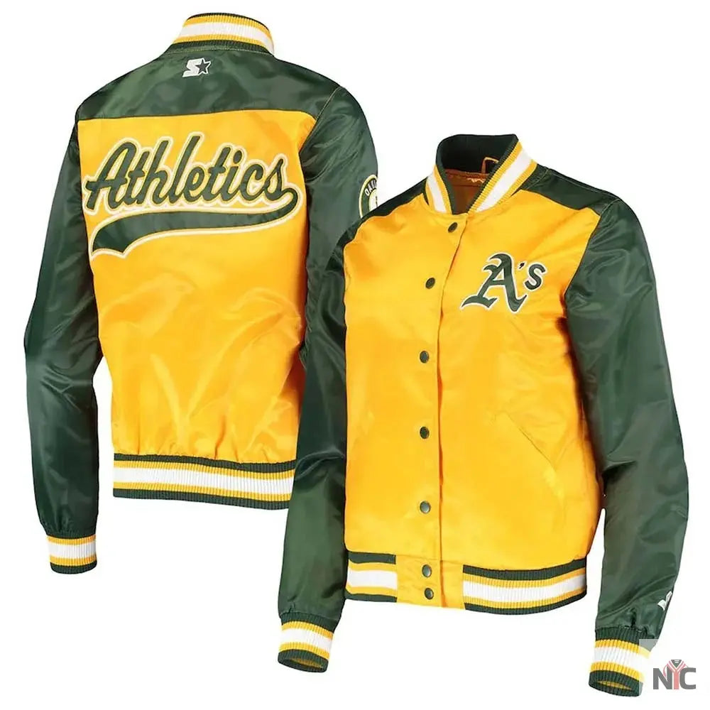 The Legend Oakland Athletics Satin Jacket