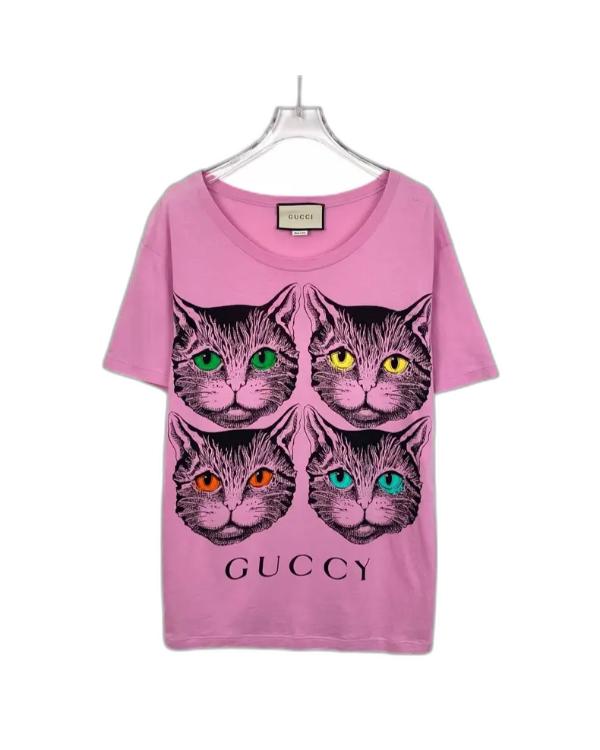 The Today Show 2025 Jenna Pink Cat Print T-Shirt