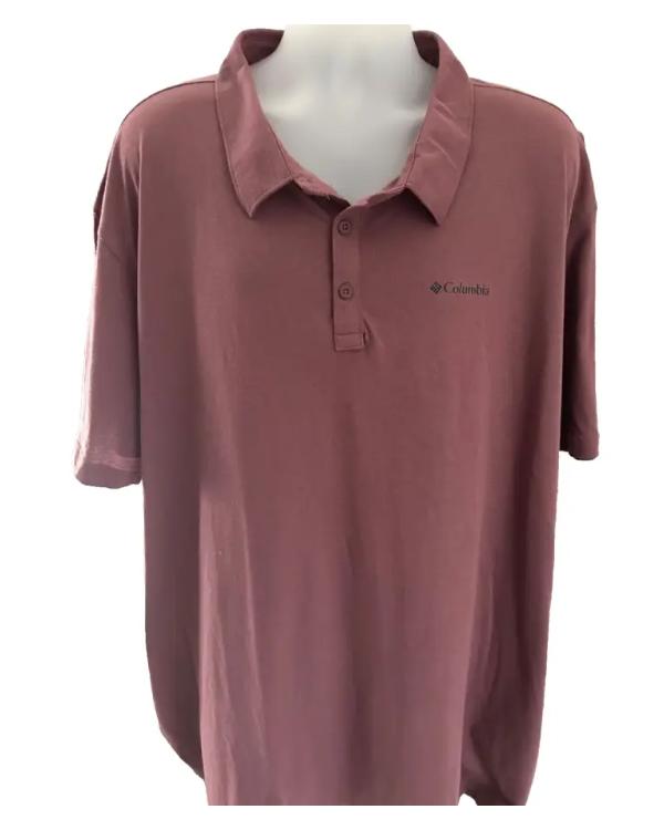 The Today Show 2025 Shaquille Brewster Rust Polo Shirt
