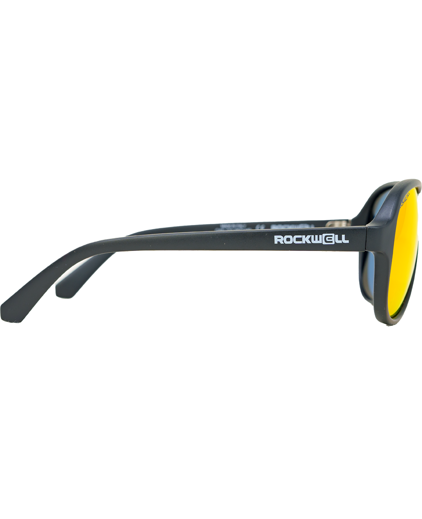 Casino (Black/Red Mirror Polarized Lens