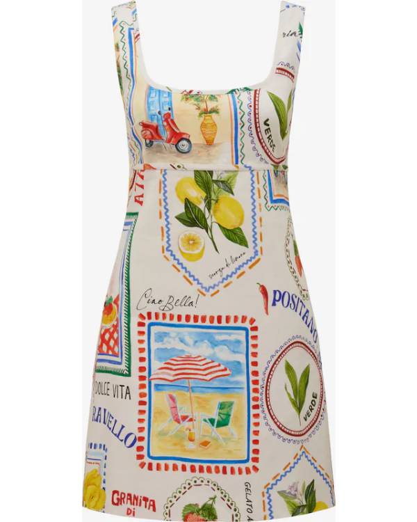 The Bold and the Beautiful Laneya Grace Printed Mini Dress