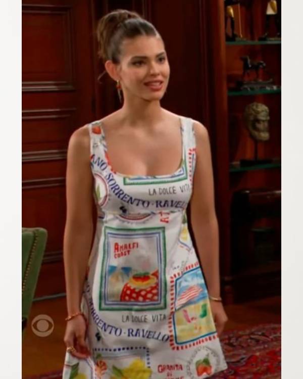 The Bold and the Beautiful Laneya Grace Printed Mini Dress