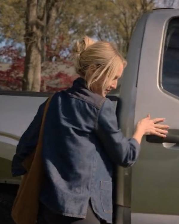 The Hunting Wives Brittany Snow Denim Coat