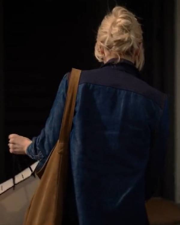 The Hunting Wives Brittany Snow Denim Coat