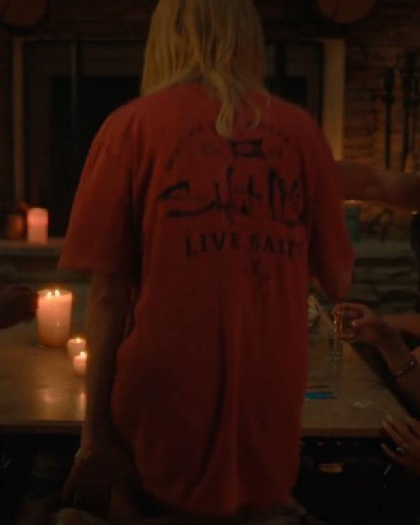 The Hunting Wives Brittany Snow Pink T-Shirt