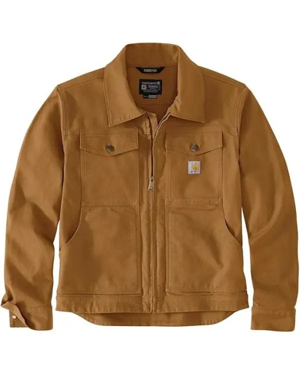 The Institute S01 Ben Barnes Brown Cotton Jacket