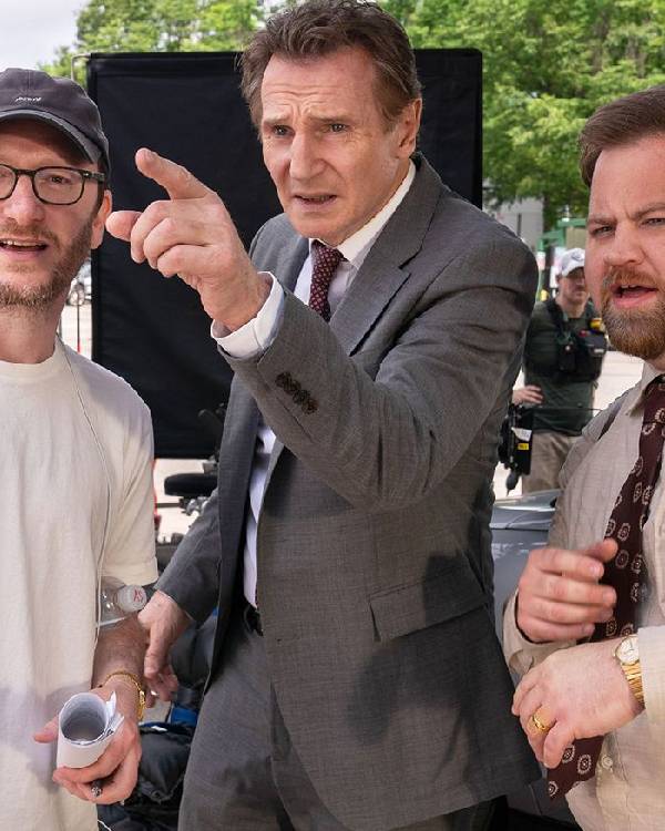 The Naked Gun Liam Neeson Suit