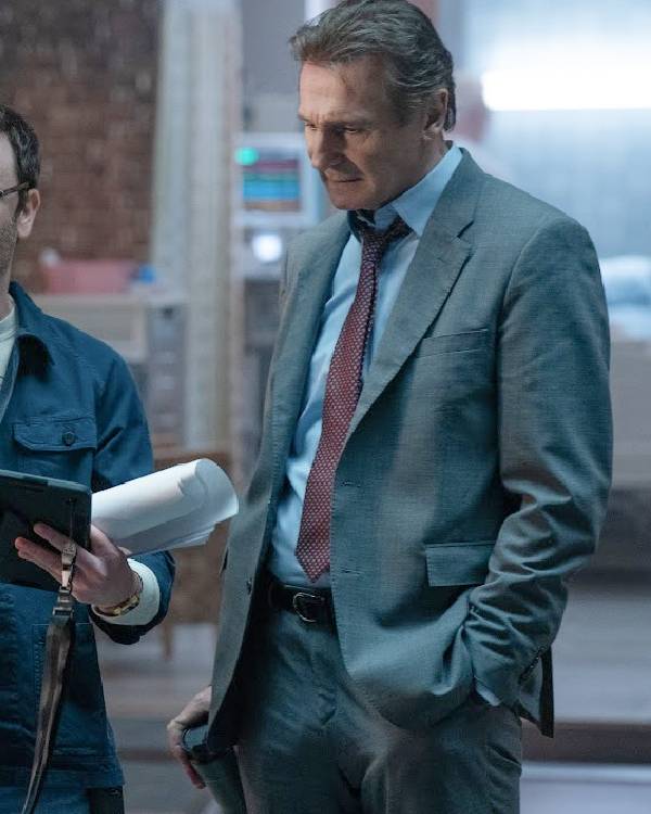 The Naked Gun Liam Neeson Suit
