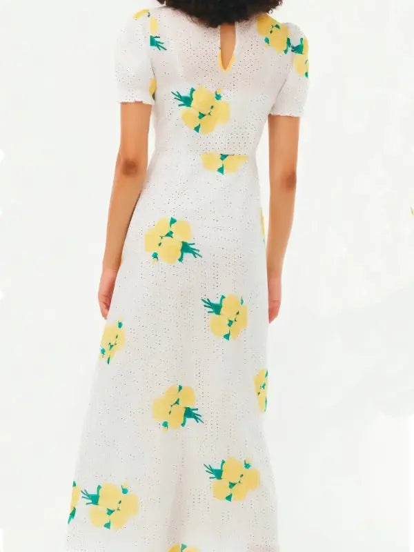 The Today Show 2025 Jill Martin Floral Polka Dot Dress