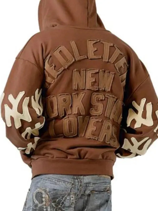 The Today Show 2025 Khalen Saunders Brown Hoodie