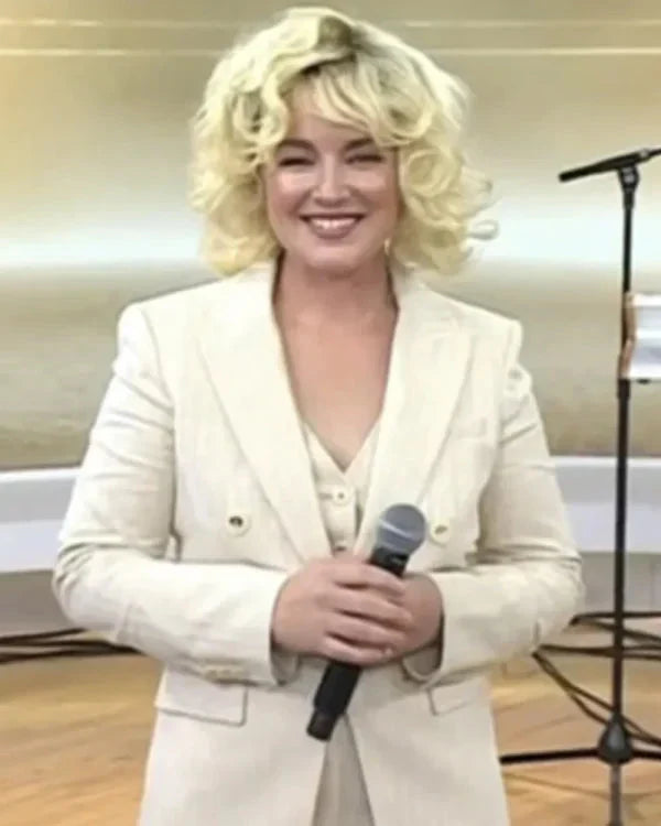 The Today Show Cam Beige Blazer