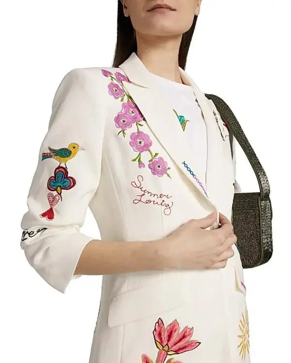 The Today Show Trisha Yearwood Summer Love White Blazer