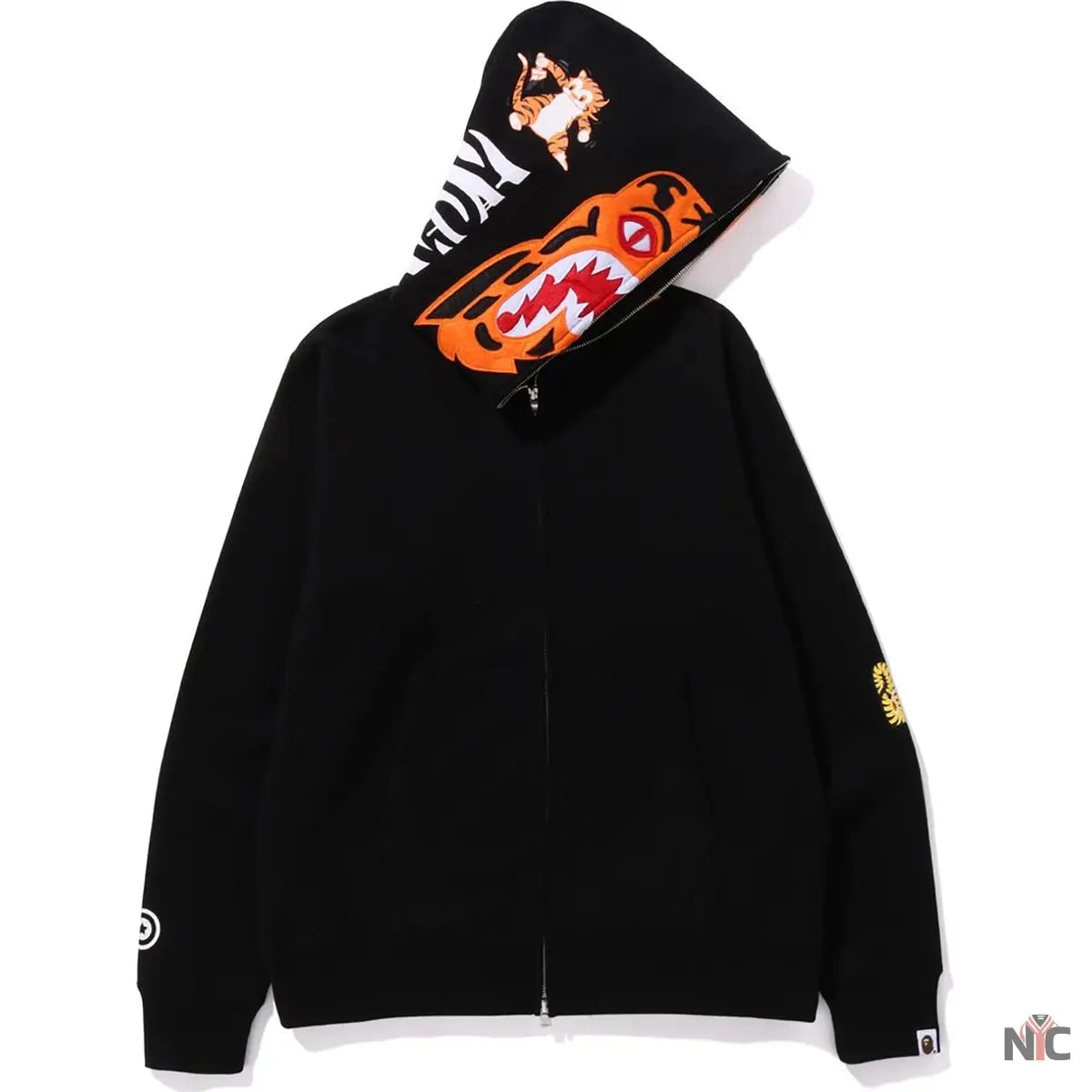 Tiger Full Zip Hoodie Mens