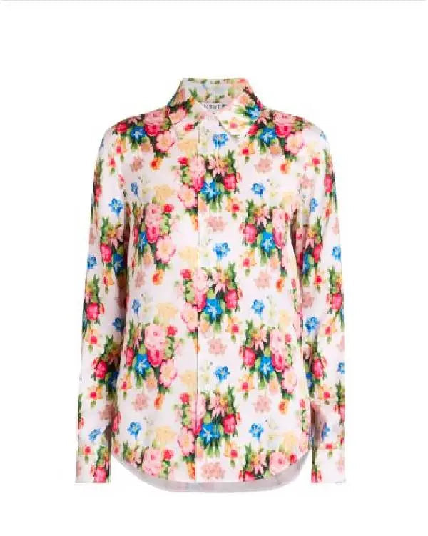 Today Jill Martin Floral Shirt