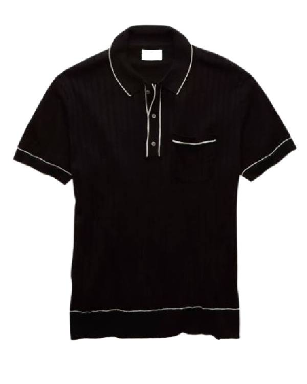 Today Show Malcolm Jamal Warner’s Black Polo Shirt