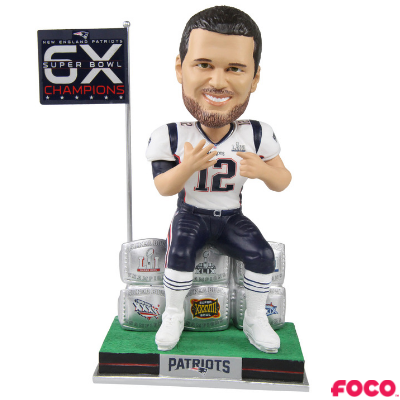 Tom Brady Super Bowl Moments Bobbleheads