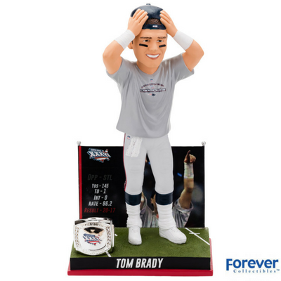 Tom Brady Super Bowl Moments Bobbleheads
