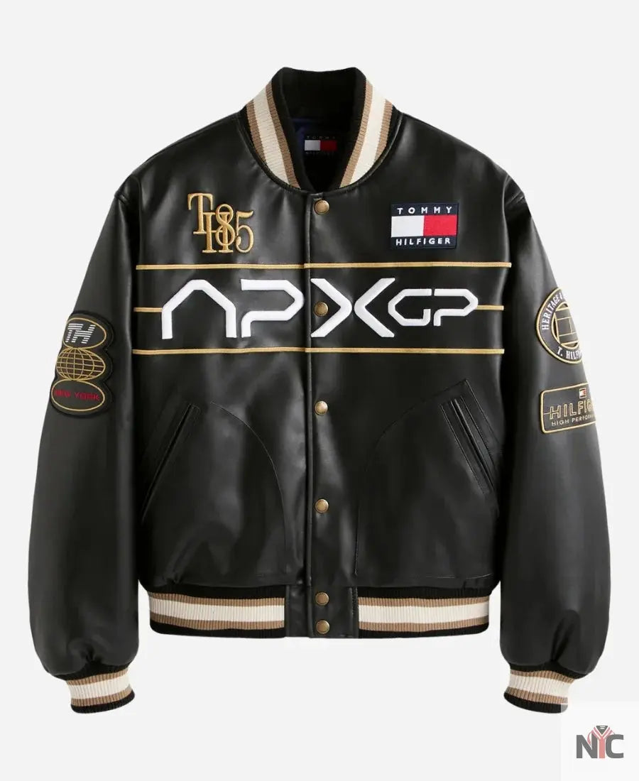 Tommy Hilfiger F1 Movie Racing Varsity Jacket