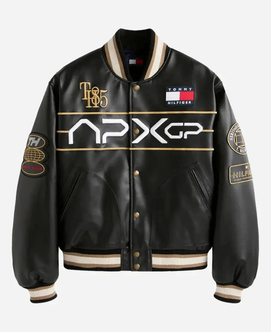 Tommy Hilfiger F1 Movie Racing Varsity Jacket