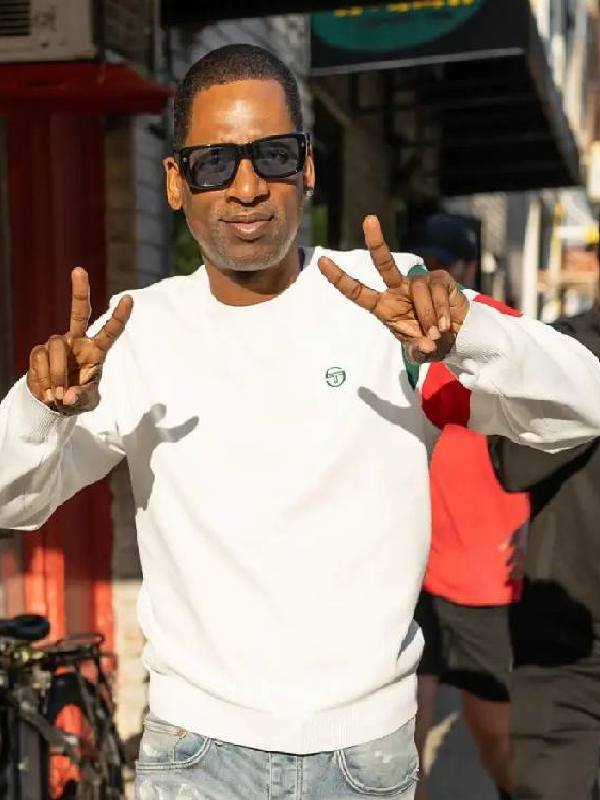 Tony Rock Philadelphia 2025 White Sweatshirt