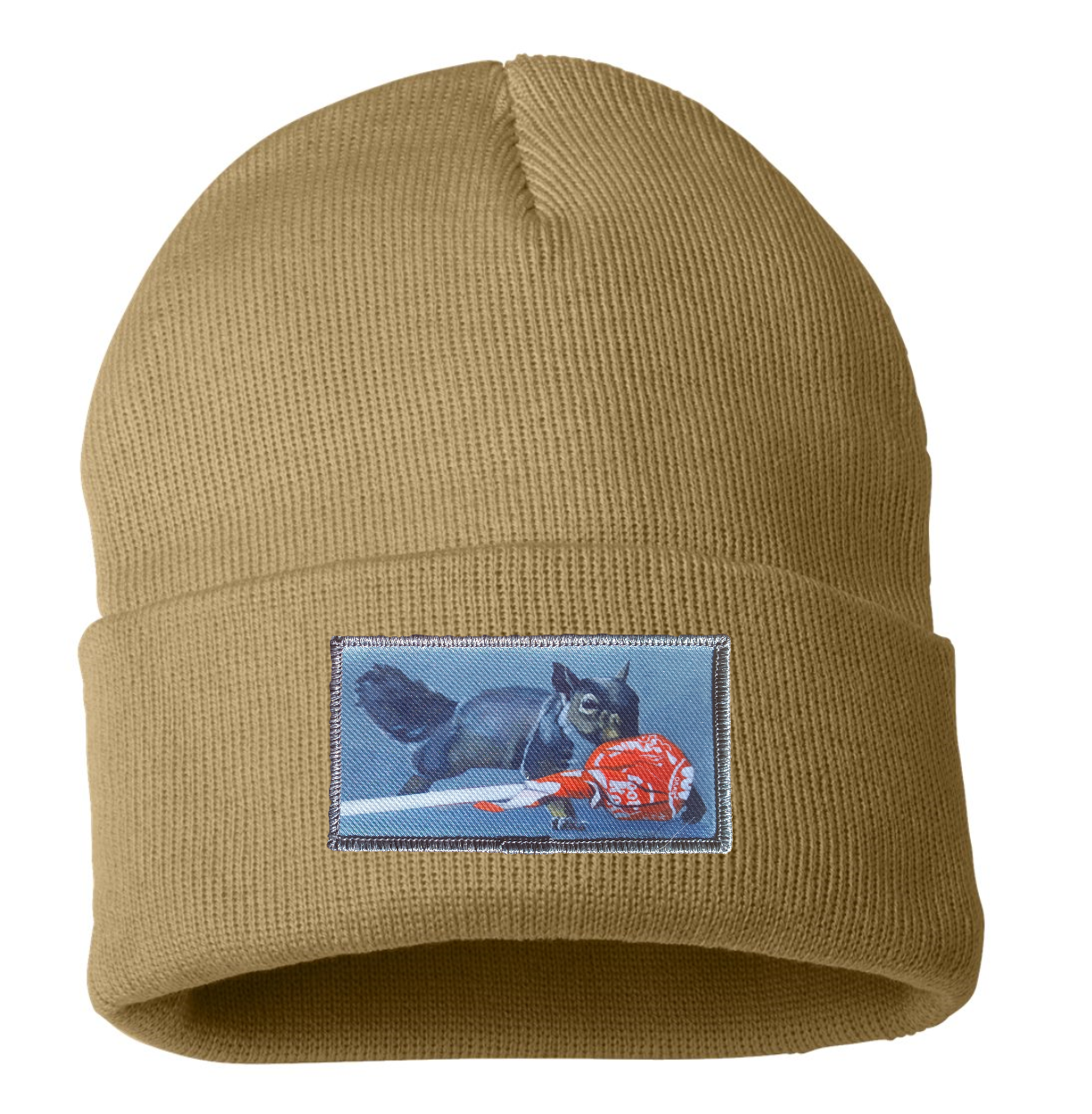 Secret Stash Squirrel Beanie