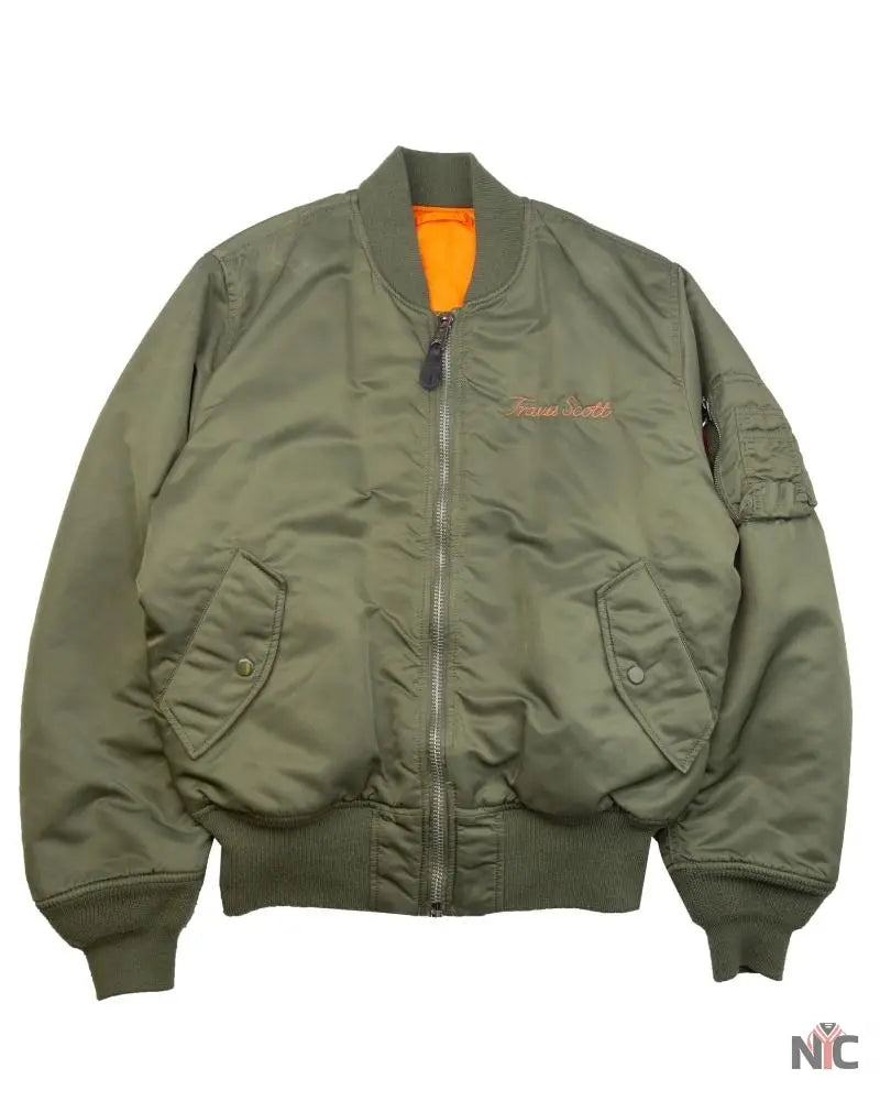 Travis Scott Olive Rodeo Jacket