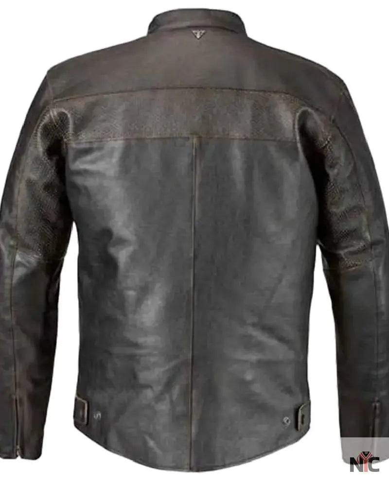 Triumph Restore Retro Black Jacket