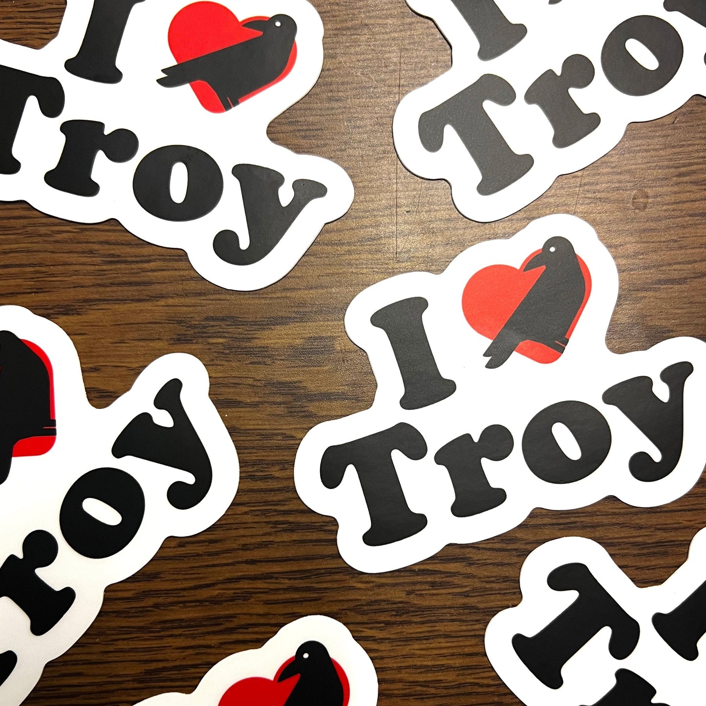 I Heart Troy Sticker