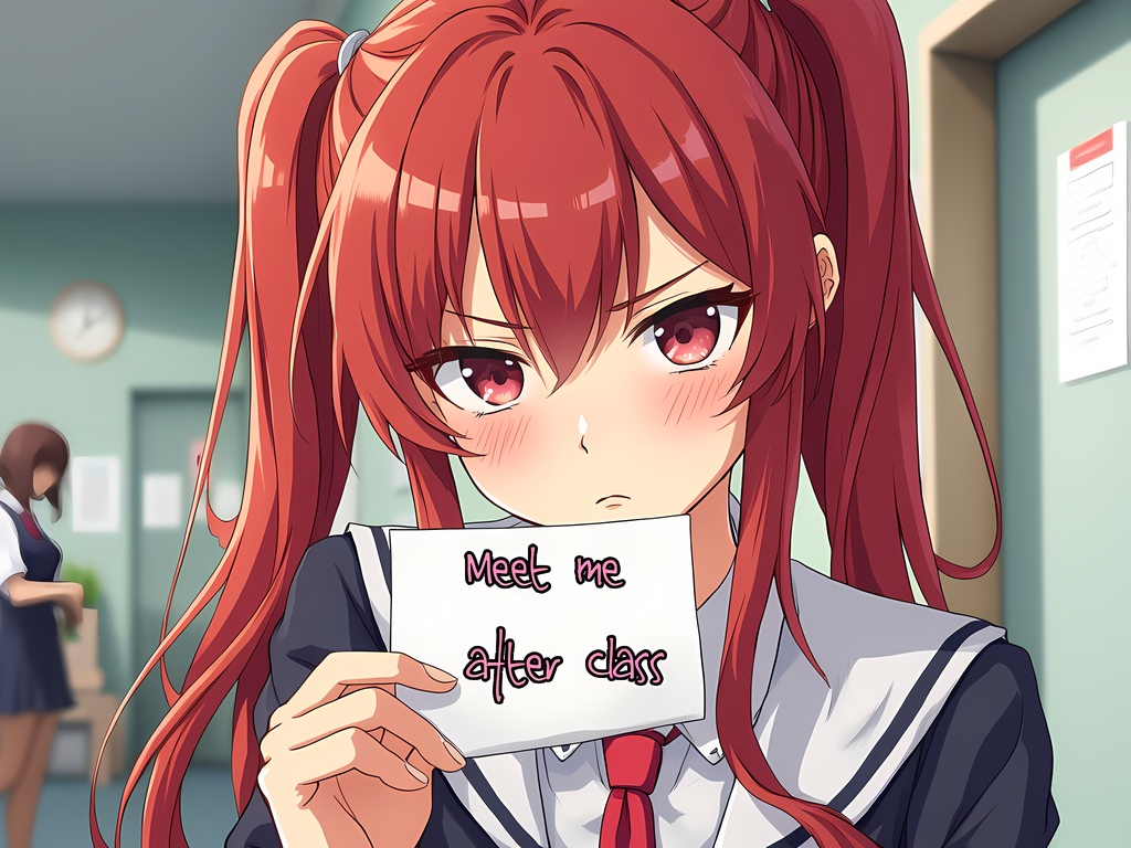 Tsundere's Confession