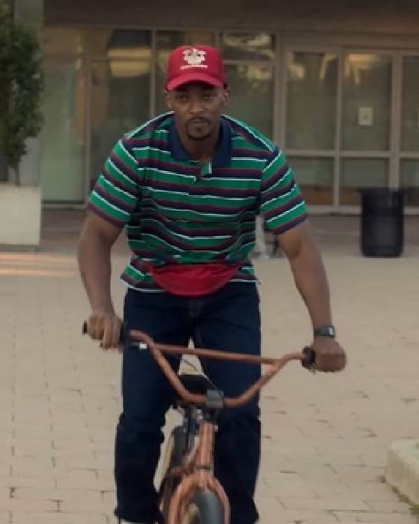 Twisted Metal Anthony Mackie Multicolor Polo Shirt