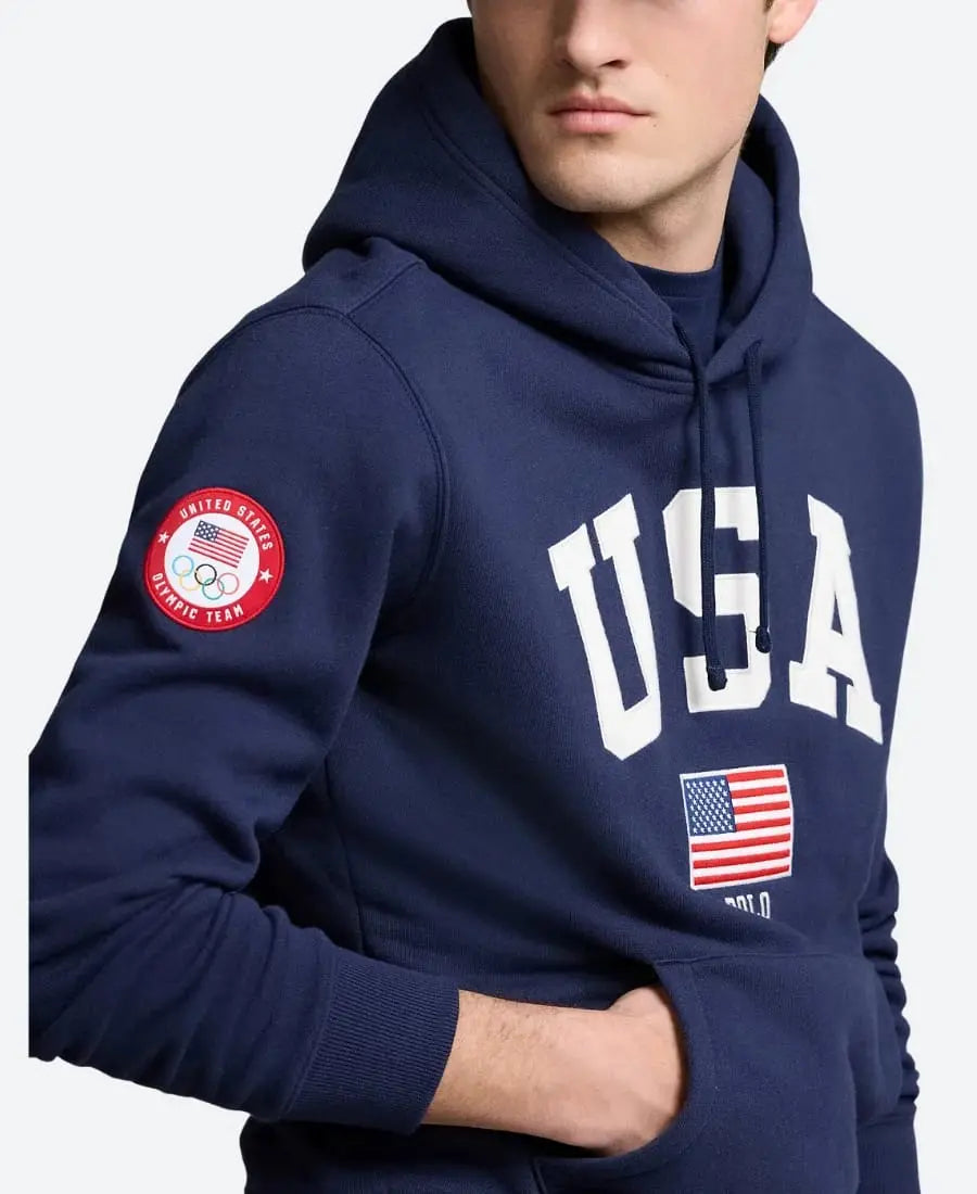 USA MyCountry Vintage Premium Hoodie Navy