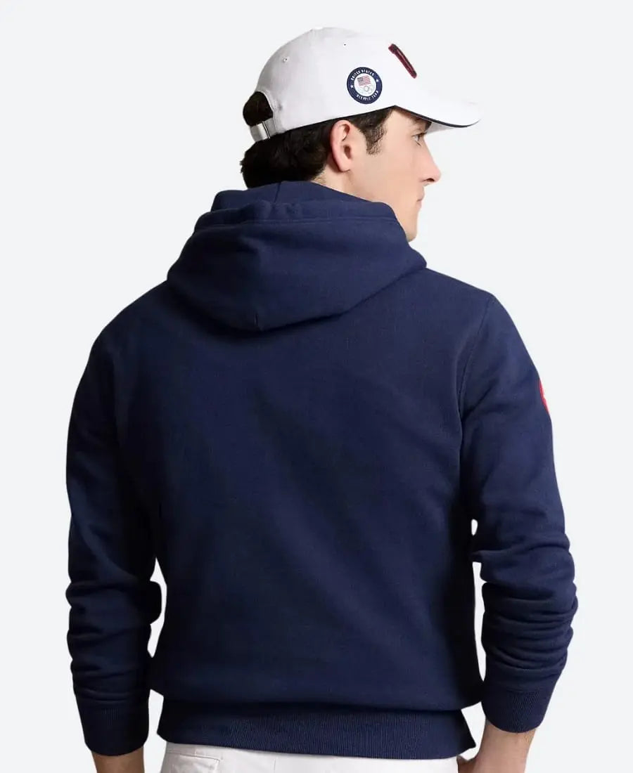 USA MyCountry Vintage Premium Hoodie Navy