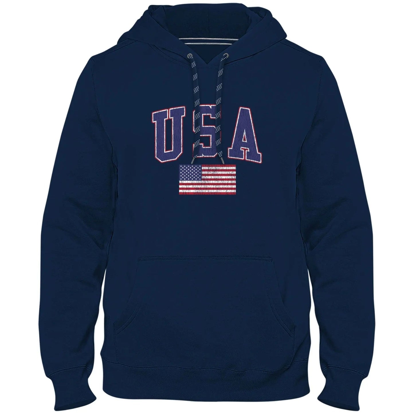 USA MyCountry Vintage Premium Hoodie Navy