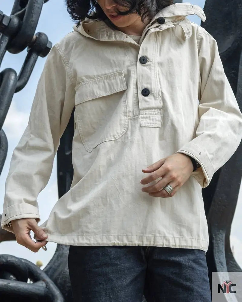 USN HBT Dungaree Gunner Smock