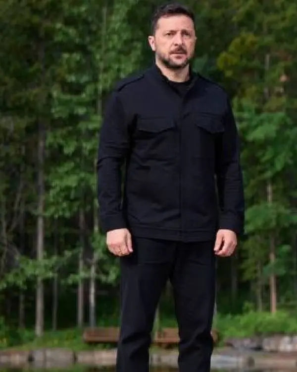 Zelensky Black Jacket
