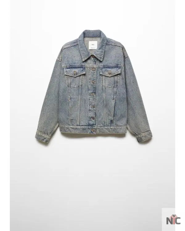 Under a Dark Sun S01 Ava Baya Blue Wash Denim Jacket