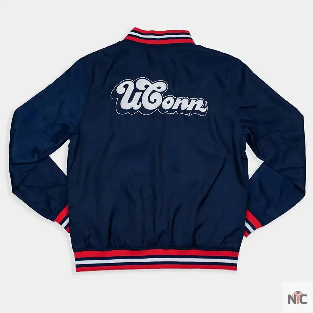 University of Connecticut Script Bomber Jacket