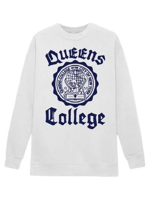 Sarah Jessica Parker Crewneck Queens College Sweatshirt