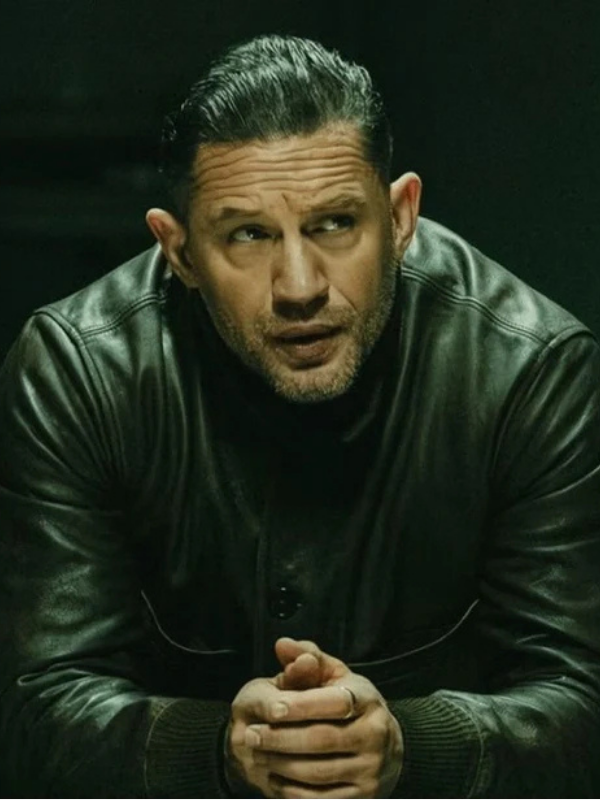 MobLand 2025 Tom Hardy Leather Jacket