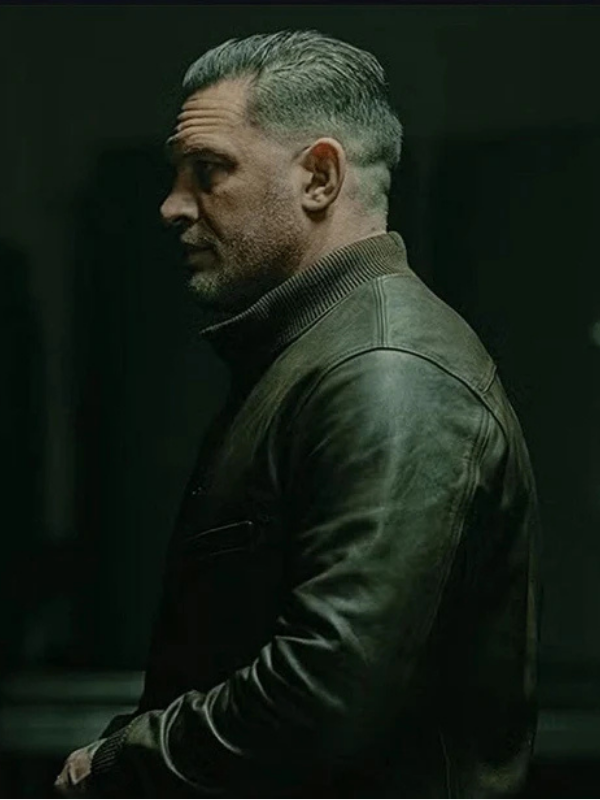 MobLand 2025 Tom Hardy Leather Jacket