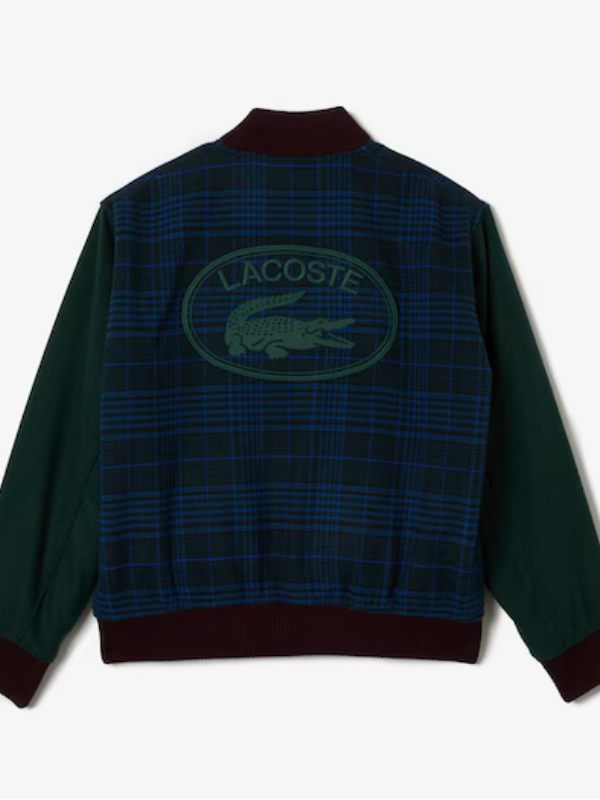 Men's Branded Back Varsity Jacket