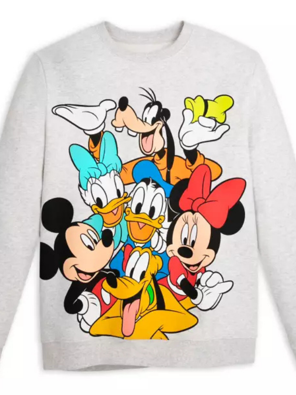 Mickey Mouse and Friends Pullover Sweatshirt for Adults