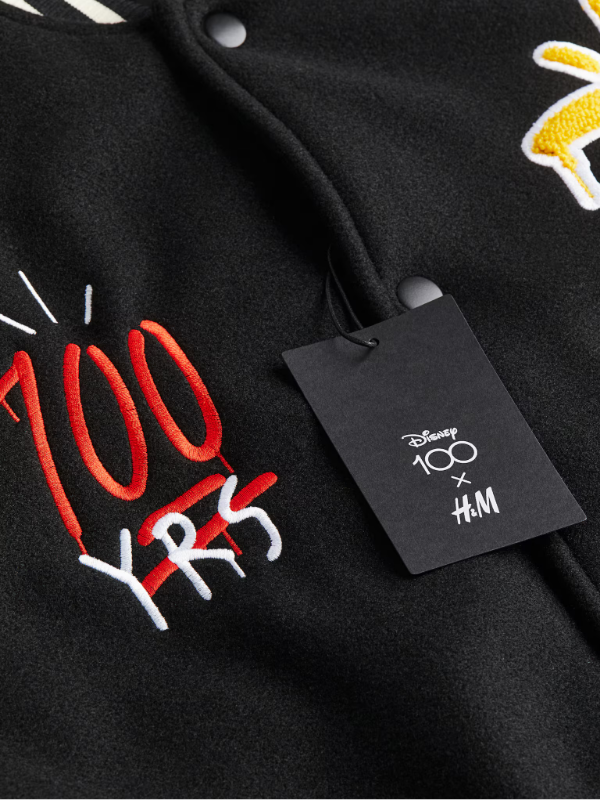 Disney100 Regular Fit Baseball Jacket