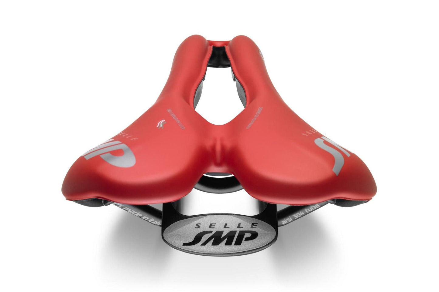 Selle SMP VT20 Saddle with Carbon Rail (Red)