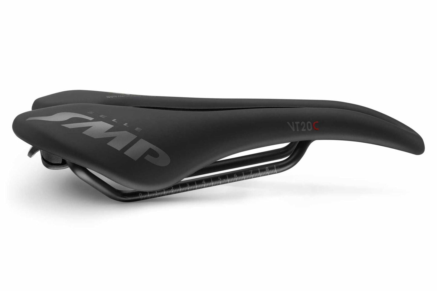 Selle SMP VT20C Saddle with Carbon Rail (Black)