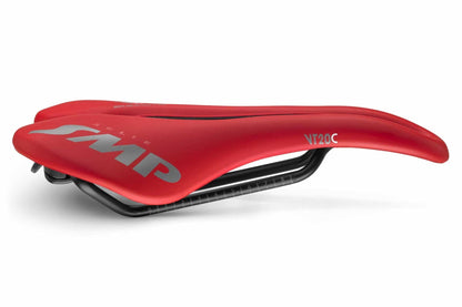 Selle SMP VT20C Saddle - With Carbon Rail (Red)