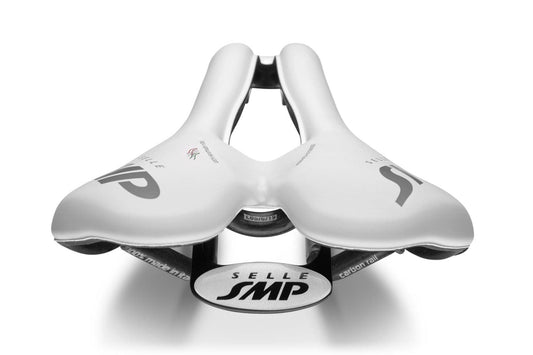 Selle SMP VT30 Saddle with Carbon Rails (White)