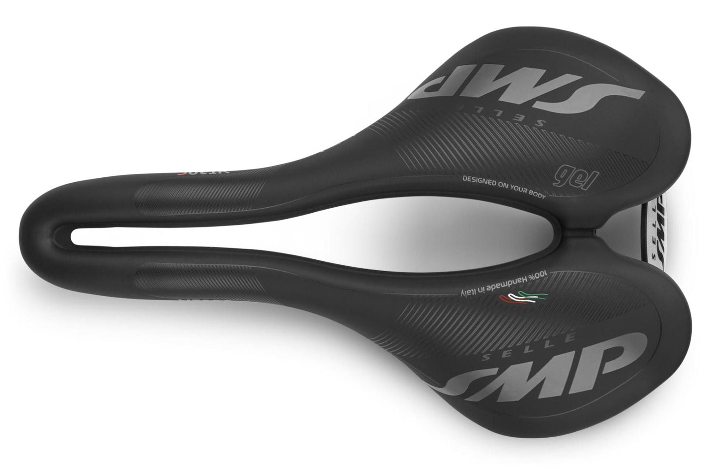 Selle SMP VT30C Gel Saddle with Carbon Rails (Black)